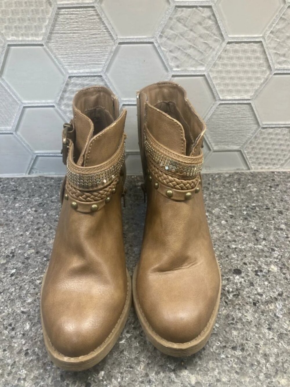 Sugar Embellished Booties